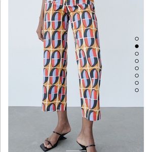 Zara Print Pants